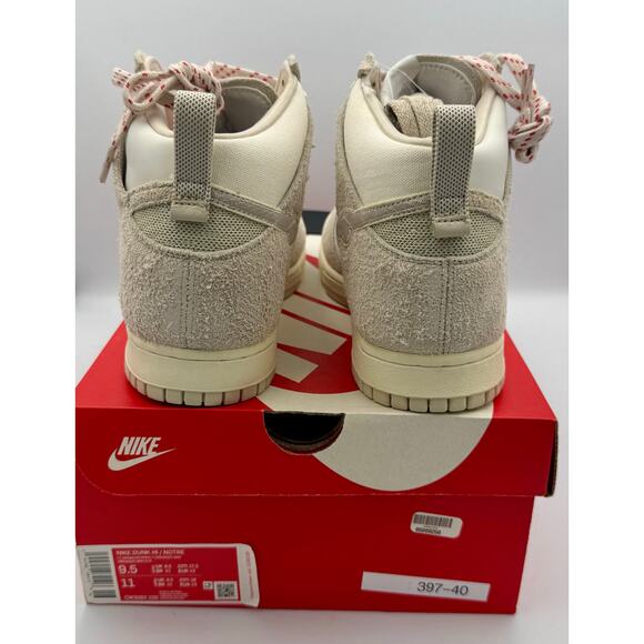 Nike Dunk High x Notre 'Light Orewood Brown' Sz 9.5 CW3092-100 # 394 - Picture 5 of 8